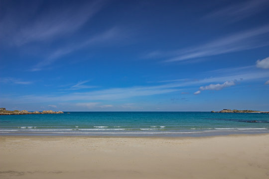 beach and sea