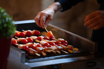 le vin d'honneur pour les invités
