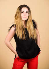 Curling and crimping hair. Hairdresser styling tips. Nice and easy. Trendy crimped hairstyle....