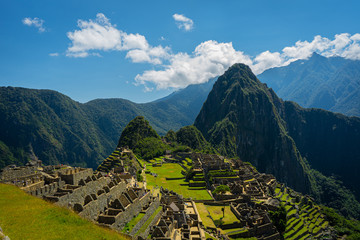 Machu Picchu, ancient Andean Inca town