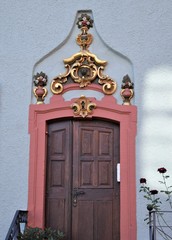 Barocke Haustür