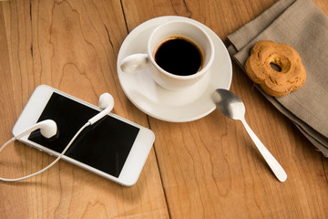 Colazione varia durante la pausa 