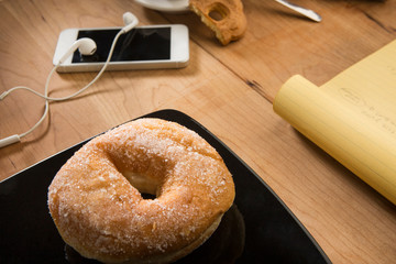 Colazione varia durante la pausa 