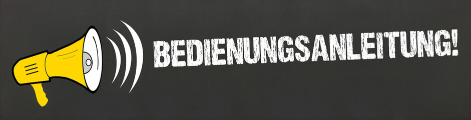 Bedienungsanleitung!