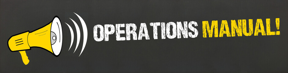 Operations Manual!