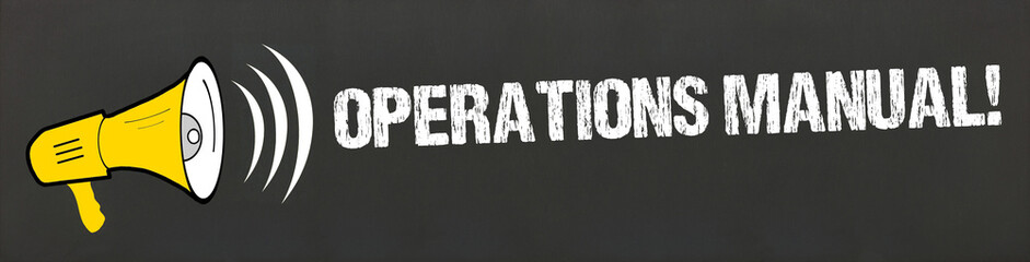 Operations Manual!