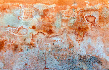 Colorful efflorescence