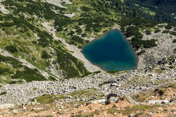 Landscape with Tipitsko lakes, Pirin Mountain, Bulgaria