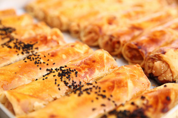 Patty before serving