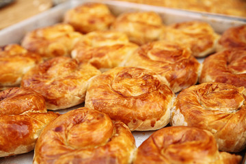 Patty before serving