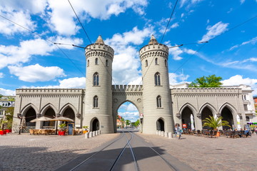 Nauen Gate in Potsdam, Germany - obrazy, fototapety, plakaty