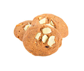 Cookies isolated on white background
