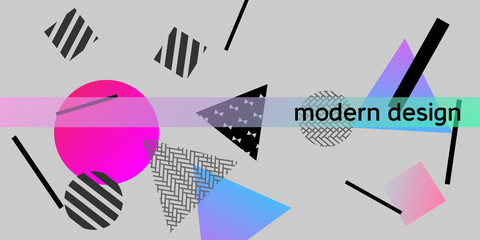 Geometric abstract background.