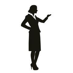 Businesswoman Silhouette