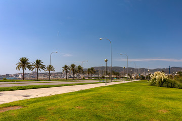 PALMA DE MALLORCA, SPAIN - September 12, 2019: Life in Palma de Mallorca. Spain.