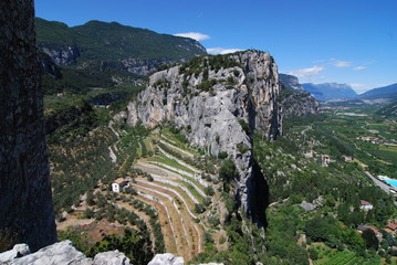 Burgruine der Grafen von Arco am nördlichen Gardasee