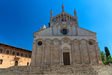 Fototapeta na wymiar Massa Marittima, Tuscany: the medieval cathedral