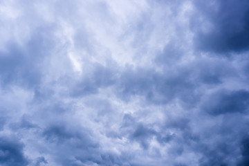 Fototapeta premium Dark background of storm clouds