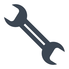 Construction, creative, design, factory, monkey wrench, tool, wrench vector icon