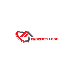 Real Estate , Property and Construction Logo design for business corporate sign.