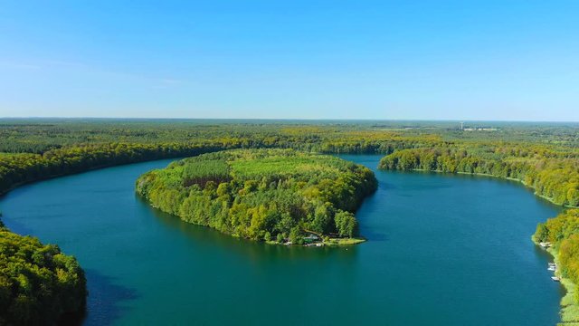 Aussicht auf den Liepnitzsee bei Wandlitz