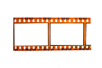 Negative film of(35 mm.) film frame.With copy space.film camera.