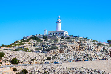 Fototapeta na wymiar Cap Formentor Mallorca panorama view 
