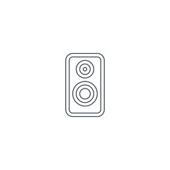 Speaker icon. Sound tool symbol