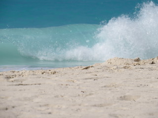 wave on beach
