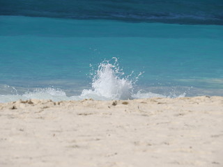 wave on beach