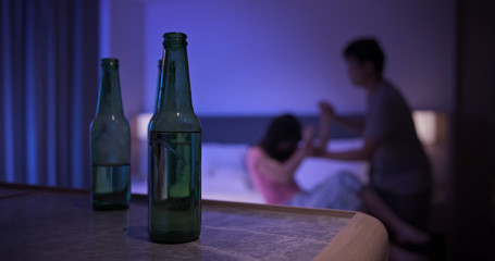 domestic violence concept