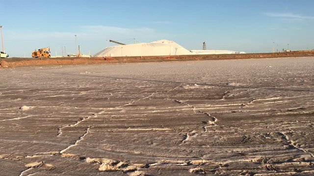 Rio Tinto Dampier Salt. It's one of the world's largest private salt producers, with production capacity of over four million tonnes per annum at Dampier.