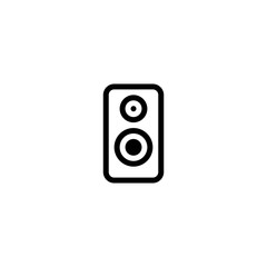 Speaker icon. Sound tool symbol