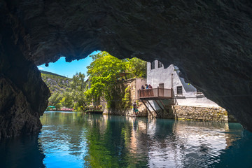 Blagaj Tekija from Cave