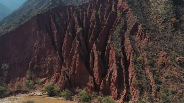 Erosion, Textures, Quebrada de las Conchas, Cafayate, Valles y Quebradas, Argentina, South America, America