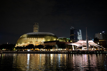 Singapour de nuit