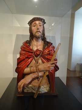 ecce homo  pedro de mena museo nacional de escultura  valladolid castilla leon espa&ntilde;a spain