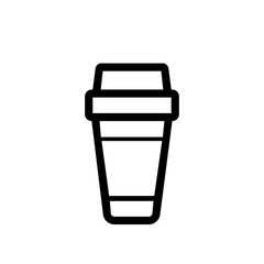 Coffee cup icon. Hot drink symbol