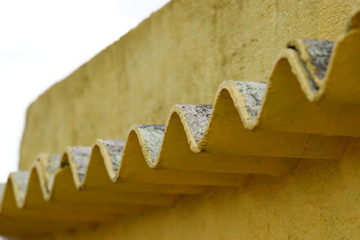closeup of roof