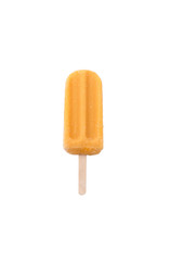 stick mango ice cream on isolated