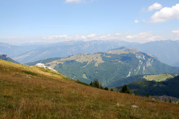 Berg Monte Baldo am Gardasee in Norditalien