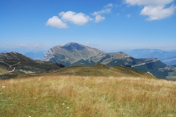Berg Monte Baldo am Gardasee in Norditalien