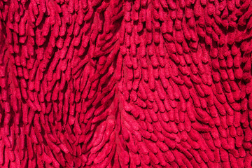 Red carpet texture clothing material texture for pattern and background