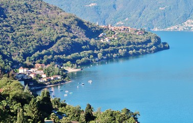 Landschaft am Lago Maggiore, Tessin, Schweiz/Italien