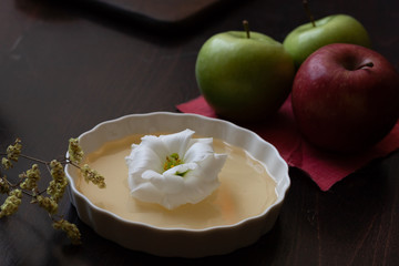 Rosh HaShana, apples with honey