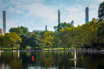 Obraz premium Central Park Conservatory Water