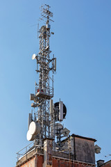 Antenna Mast at Top
