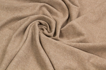 Overcoat fabric melange. Texture of coat fabric