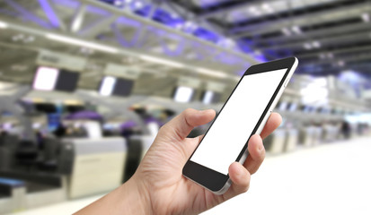 Hold mobile phones, smartphone devices and touch screen technology