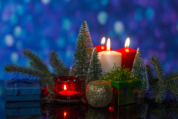 New year of the rat 2020. A glass of champagne and a new year holiday.